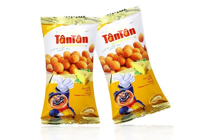 ROASTED COATED PEANUTS _ CHICKEN FLAVOR